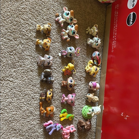 Rare Littlest pet shop pets LPS collection authentic vintage 56 lot large - Picture 1 of 7
